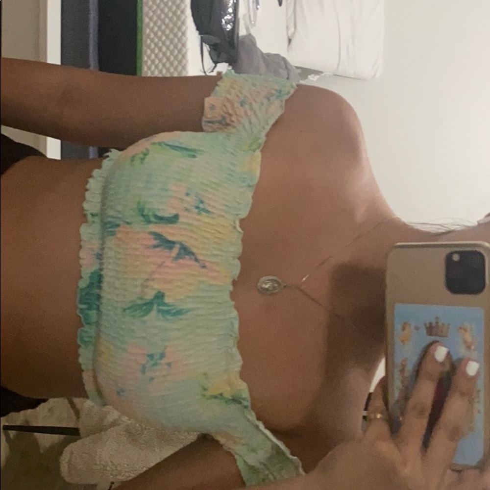 PINK swimsuit top